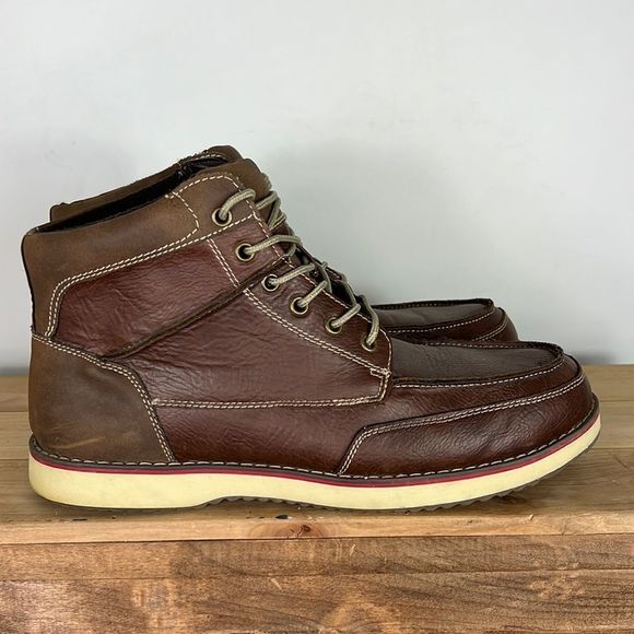 Sonoma Other - Sonoma brown leather minimalist chukka street comfort boots us mens size 12